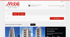 Desktop Screenshot of mobiliimoveis.com.br